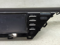 2018-2020 Toyota Camry Radio AM FM Cd Player Receiver Replacement P/N:86140-06D20 Fits Fits 2018 2019 2020 OEM Used Auto Par
