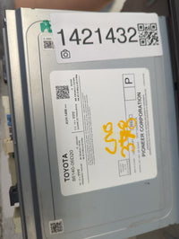 2018-2020 Toyota Camry Radio AM FM Cd Player Receiver Replacement P/N:86140-06D20 Fits Fits 2018 2019 2020 OEM Used Auto Par