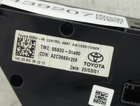 2018-2022 Toyota Camry Climate Control Module Temperature AC/Heater Replacement P/N:55900-06480 A2C39604206 Fits OEM Used Au