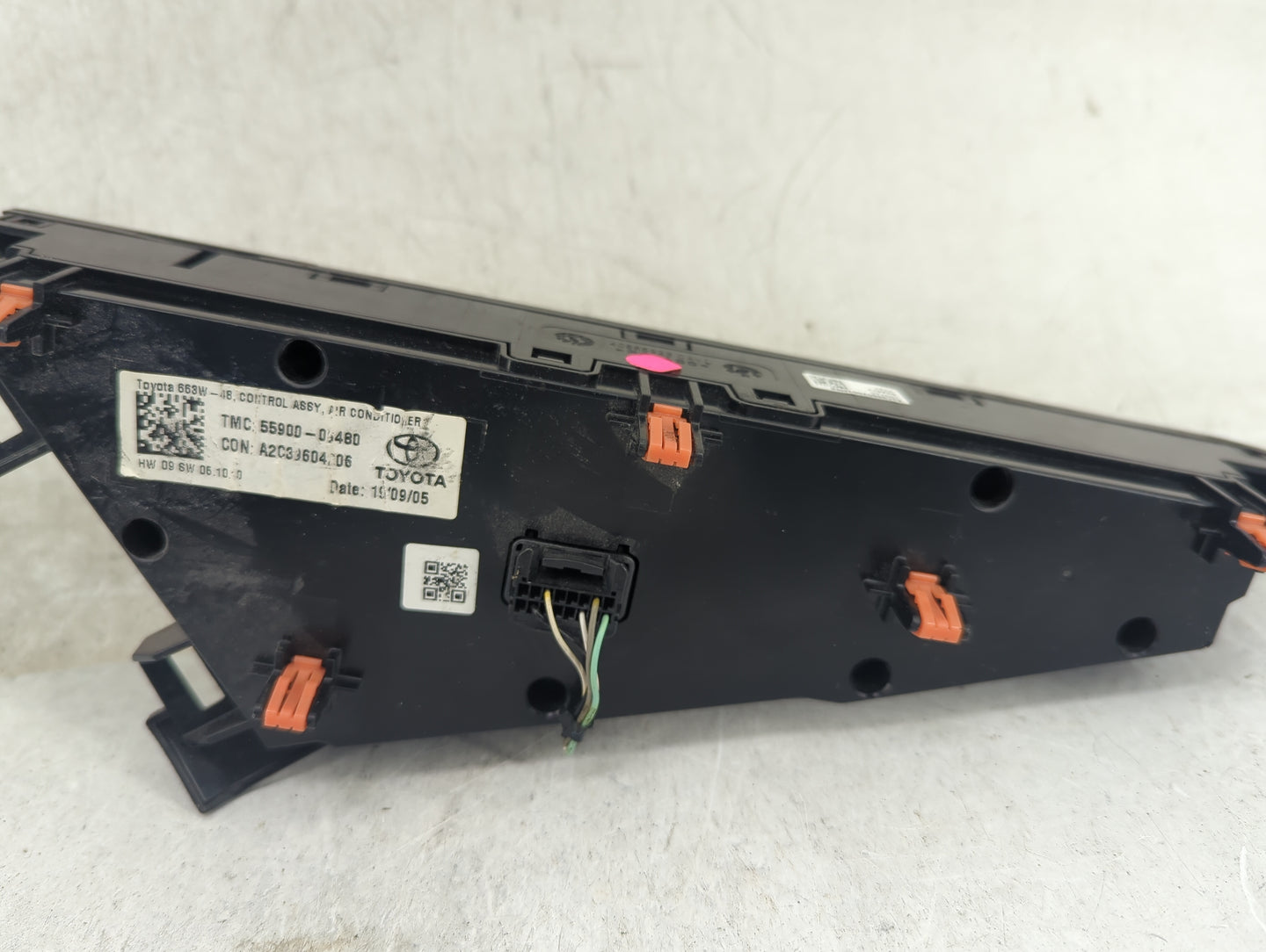 2018-2022 Toyota Camry Climate Control Module Temperature AC/Heater Replacement P/N:55900-06480 A2C39604306 Fits OEM Used Au