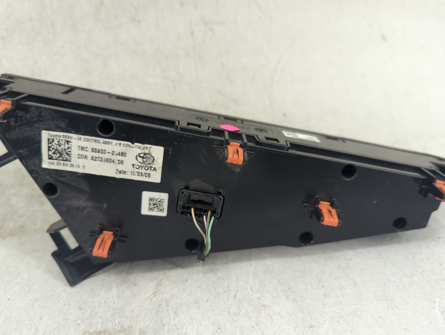 2018-2022 Toyota Camry Climate Control Module Temperature AC/Heater Replacement P/N:55900-06480 A2C39604306 Fits OEM Used Au