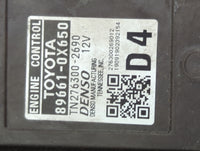2019-2020 Toyota Camry PCM Engine Control Computer ECU ECM PCU OEM P/N:89661-0X650 TN276300-2690 Fits Fits 2019 2020 OEM Use