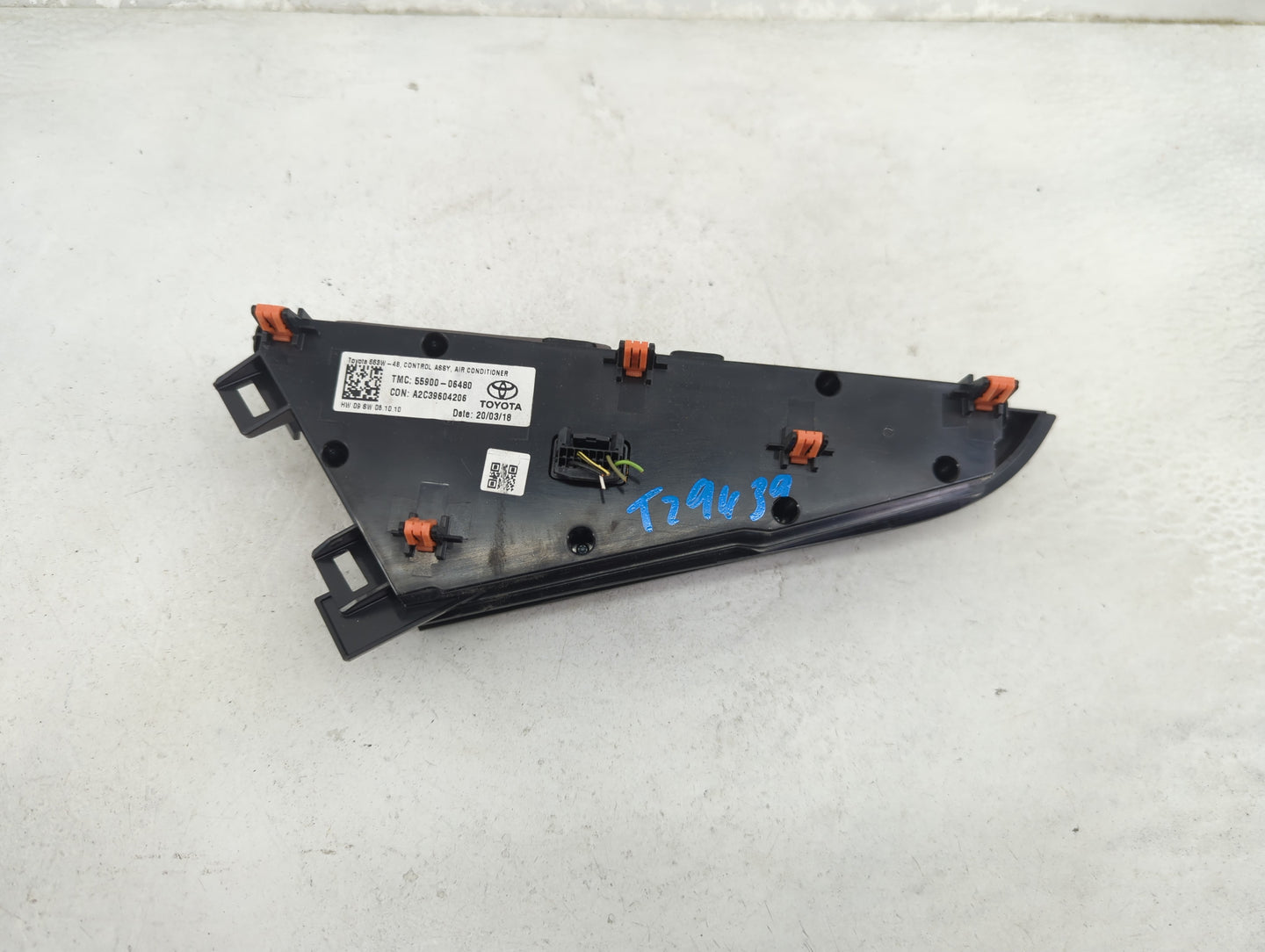 2020 Toyota Camry Climate Control Module Temperature AC/Heater Replacement P/N:55900-06480 A2C39604206 Fits OEM Used Auto Pa