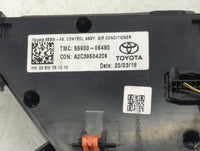 2020 Toyota Camry Climate Control Module Temperature AC/Heater Replacement P/N:55900-06480 A2C39604206 Fits OEM Used Auto Pa