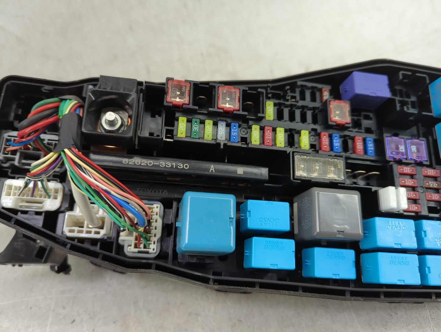 2018-2022 Toyota Camry Fusebox Fuse Box Panel Relay Module P/N:82620-33130 Fits Fits 2018 2019 2020 2021 2022 OEM Used Auto 