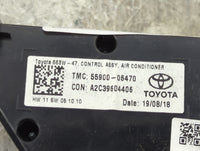 2018-2022 Toyota Camry Climate Control Module Temperature AC/Heater Replacement P/N:55900-06470 A2C39604406 Fits OEM Used Au