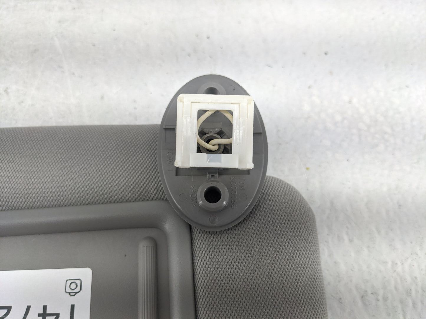 2018-2022 Toyota Camry Sun Visor Shade Replacement Passenger Right Mirror Fits Fits 2018 2019 2020 2021 2022 OEM Used Auto P