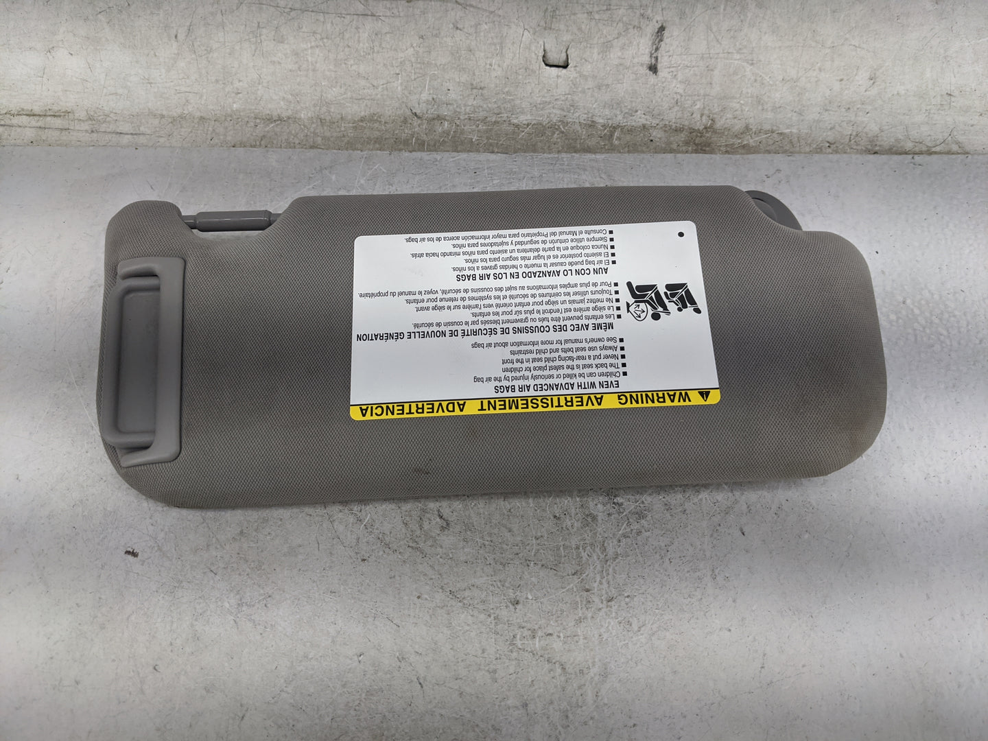 2018-2022 Toyota Camry Sun Visor Shade Replacement Driver Left Mirror Fits Fits 2018 2019 2020 2021 2022 OEM Used Auto Parts
