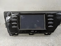 2018-2020 Toyota Camry Radio AM FM Cd Player Receiver Replacement P/N:86140-06D20 AVH-1498 Fits Fits 2018 2019 2020 OEM Used