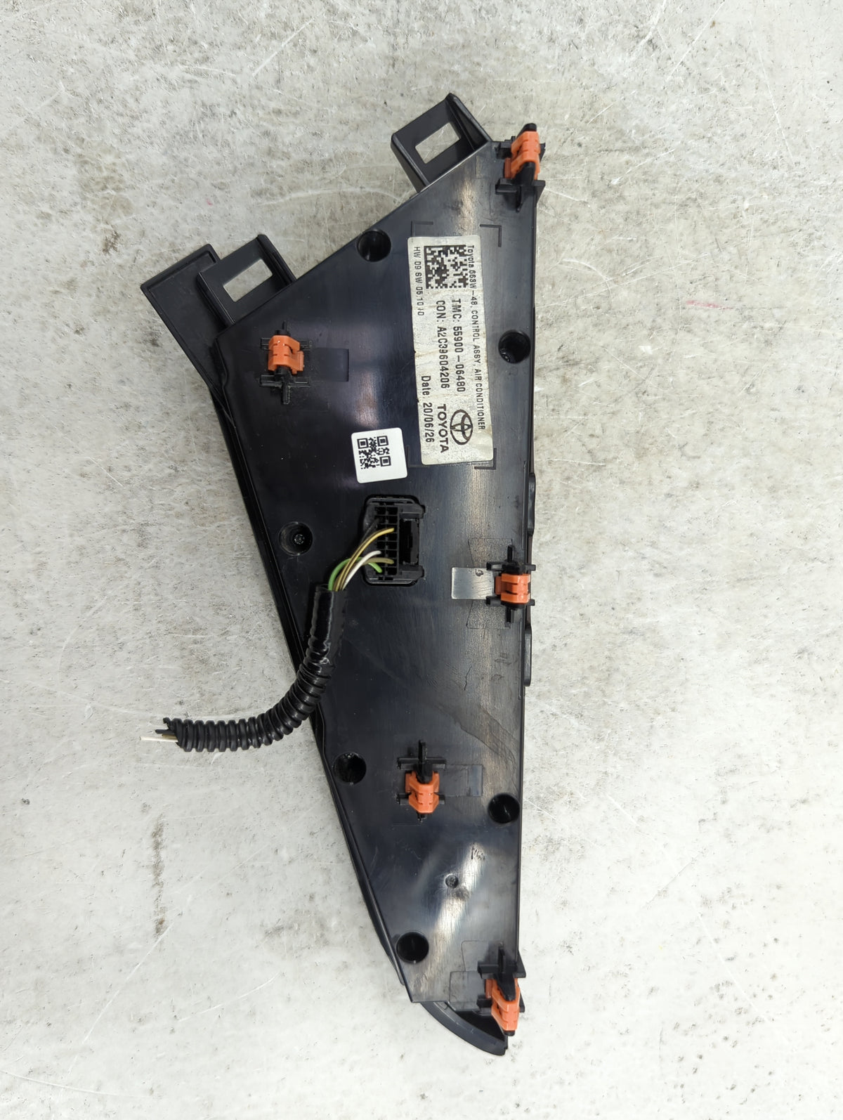 2018-2022 Toyota Camry Climate Control Module Temperature AC/Heater Replacement P/N:55900-06480 A2C3960420 Fits OEM Used Aut