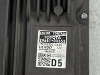 2019-2020 Toyota Camry PCM Engine Control Computer ECU ECM PCU OEM P/N:89661-0X652 TN276300-3840 Fits Fits 2019 2020 OEM Use