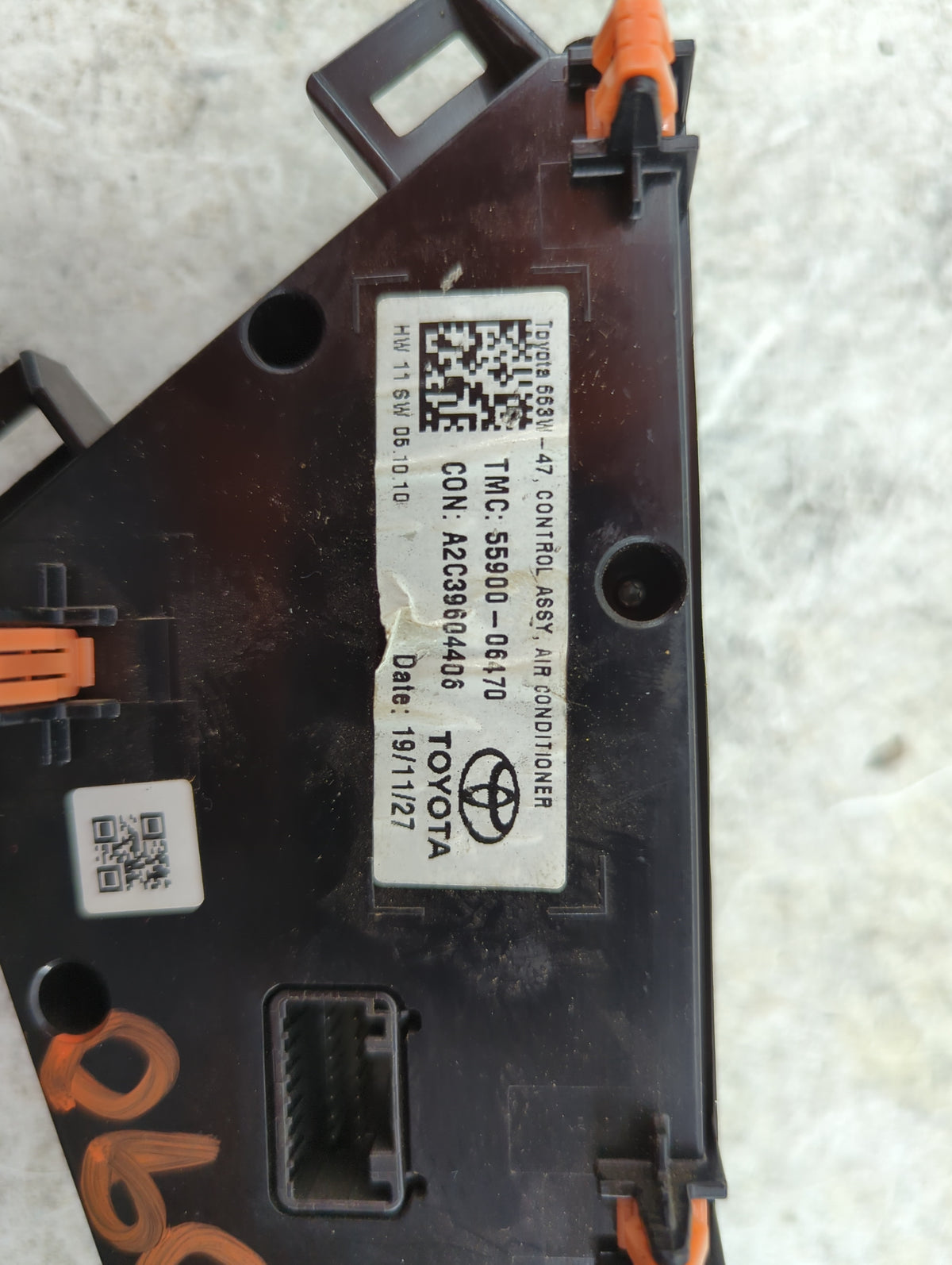 2018-2022 Toyota Camry Climate Control Module Temperature AC/Heater Replacement P/N:55900-06470 A2C39604406 Fits OEM Used Au