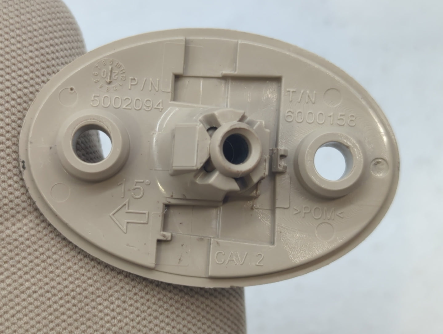 2018-2022 Toyota Camry Sun Visor Shade Replacement Passenger Right Mirror Fits Fits 2018 2019 2020 2021 2022 OEM Used Auto P