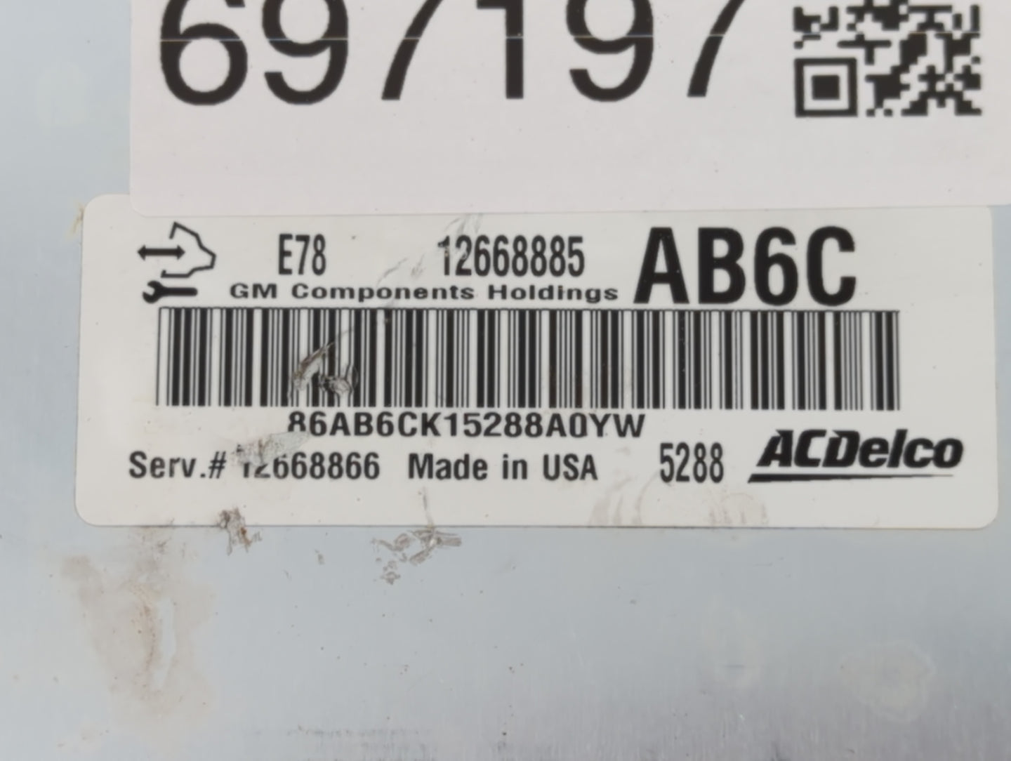 2019-2020 Toyota Camry PCM Engine Control Computer ECU ECM PCU OEM P/N:12668885 12668866 Fits Fits 2019 2020 OEM Used Auto P