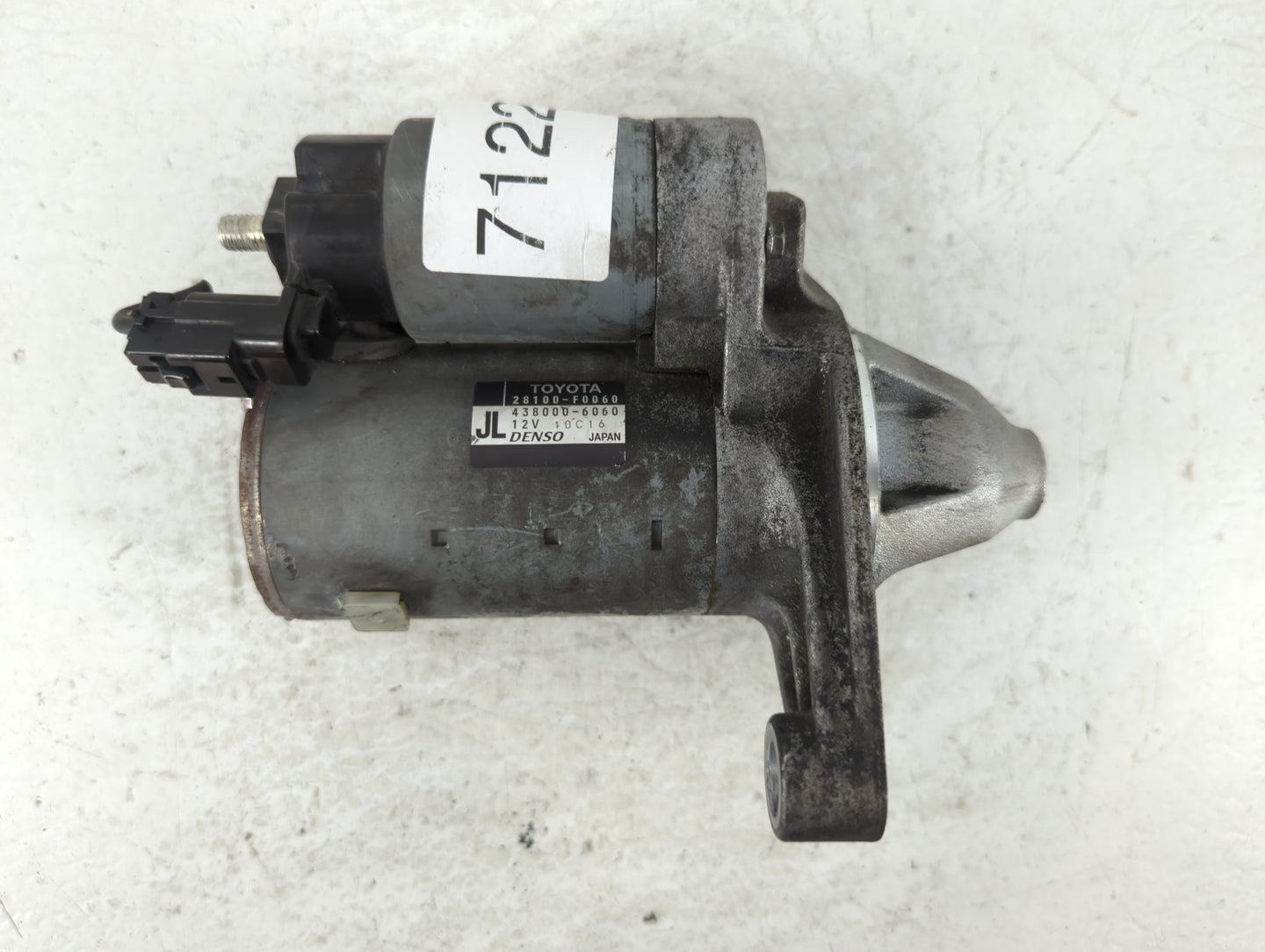 2018-2022 Toyota Camry Car Starter Motor Solenoid OEM P/N:438000-6060 28100-F0060 Fits Fits 2018 2019 2020 2021 2022 OEM Use