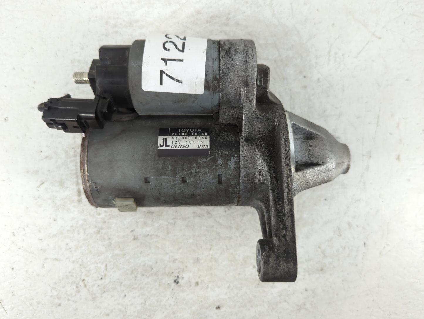 2018-2022 Toyota Camry Car Starter Motor Solenoid OEM P/N:438000-6060 28100-F0060 Fits Fits 2018 2019 2020 2021 2022 OEM Use