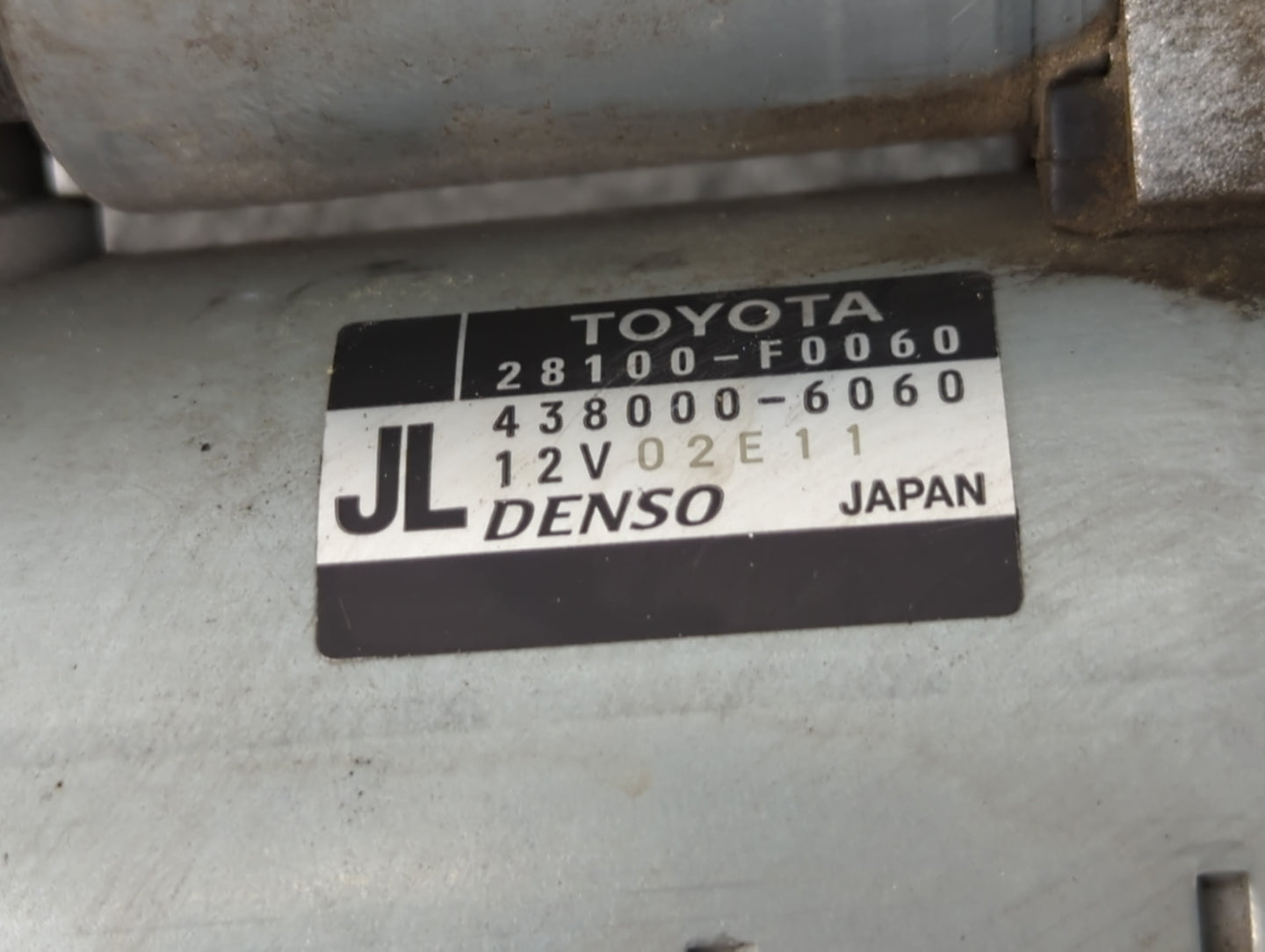 2018-2022 Toyota Camry Car Starter Motor Solenoid OEM P/N:438000-6060 28100-F0060 Fits Fits 2018 2019 2020 2021 2022 OEM Use