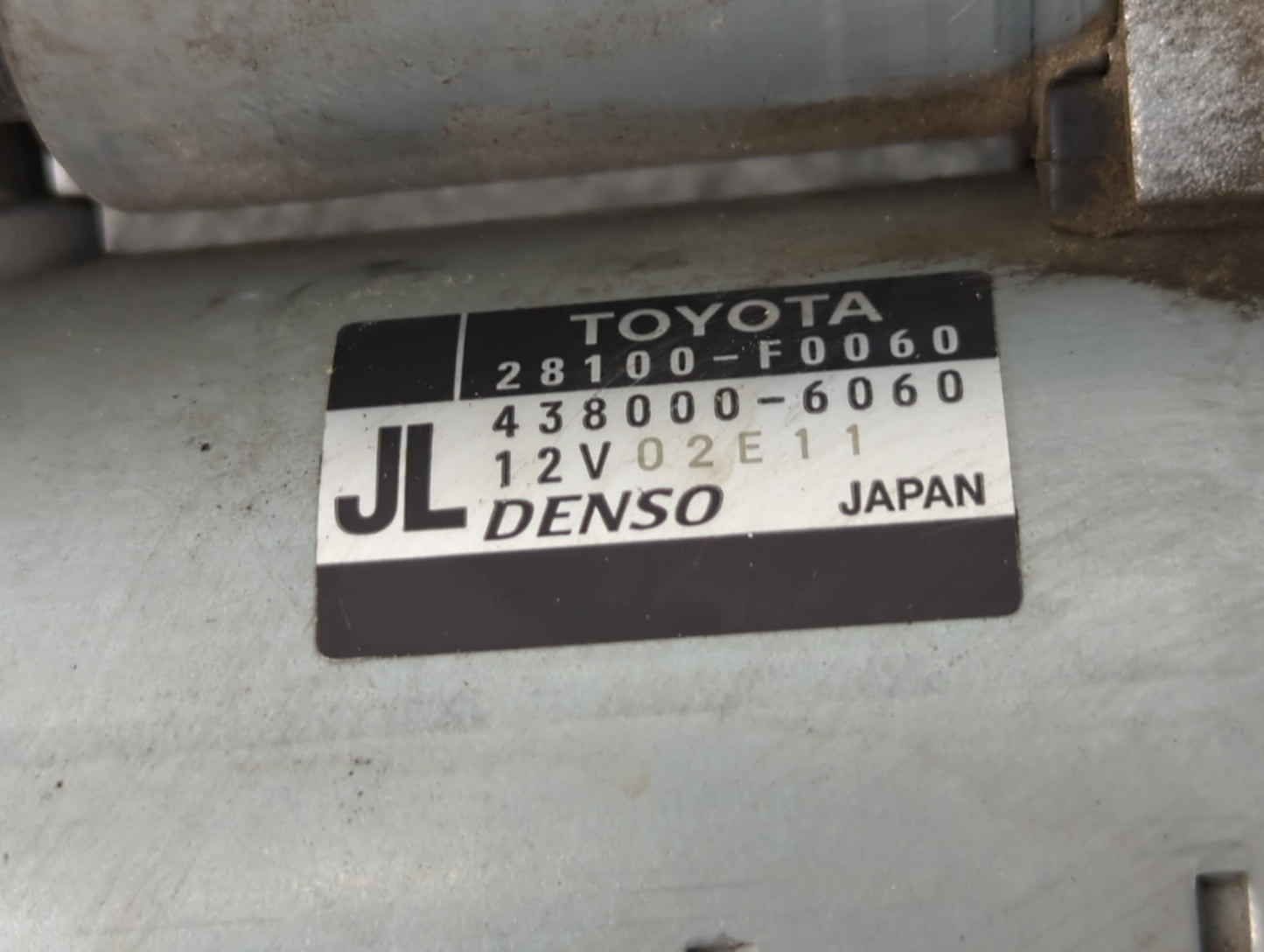 2018-2022 Toyota Camry Car Starter Motor Solenoid OEM P/N:438000-6060 28100-F0060 Fits Fits 2018 2019 2020 2021 2022 OEM Use