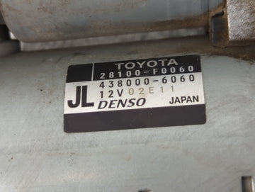 2018-2022 Toyota Camry Car Starter Motor Solenoid OEM P/N:438000-6060 28100-F0060 Fits Fits 2018 2019 2020 2021 2022 OEM Used Auto Parts