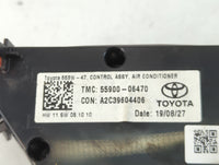 2018-2022 Toyota Camry Climate Control Module Temperature AC/Heater Replacement P/N:55900-06470 Fits Fits 2018 2019 2020 202
