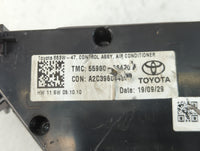2018-2022 Toyota Camry Climate Control Module Temperature AC/Heater Replacement P/N:55900-06470 Fits Fits 2018 2019 2020 202