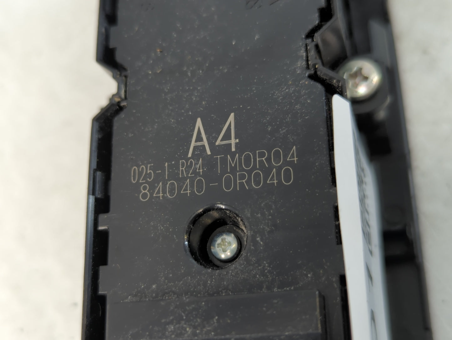 2020 Toyota Corolla Master Power Window Switch Replacement Driver Side Left P/N:84040-0R040 Fits Fits 2019 OEM Used Auto Par