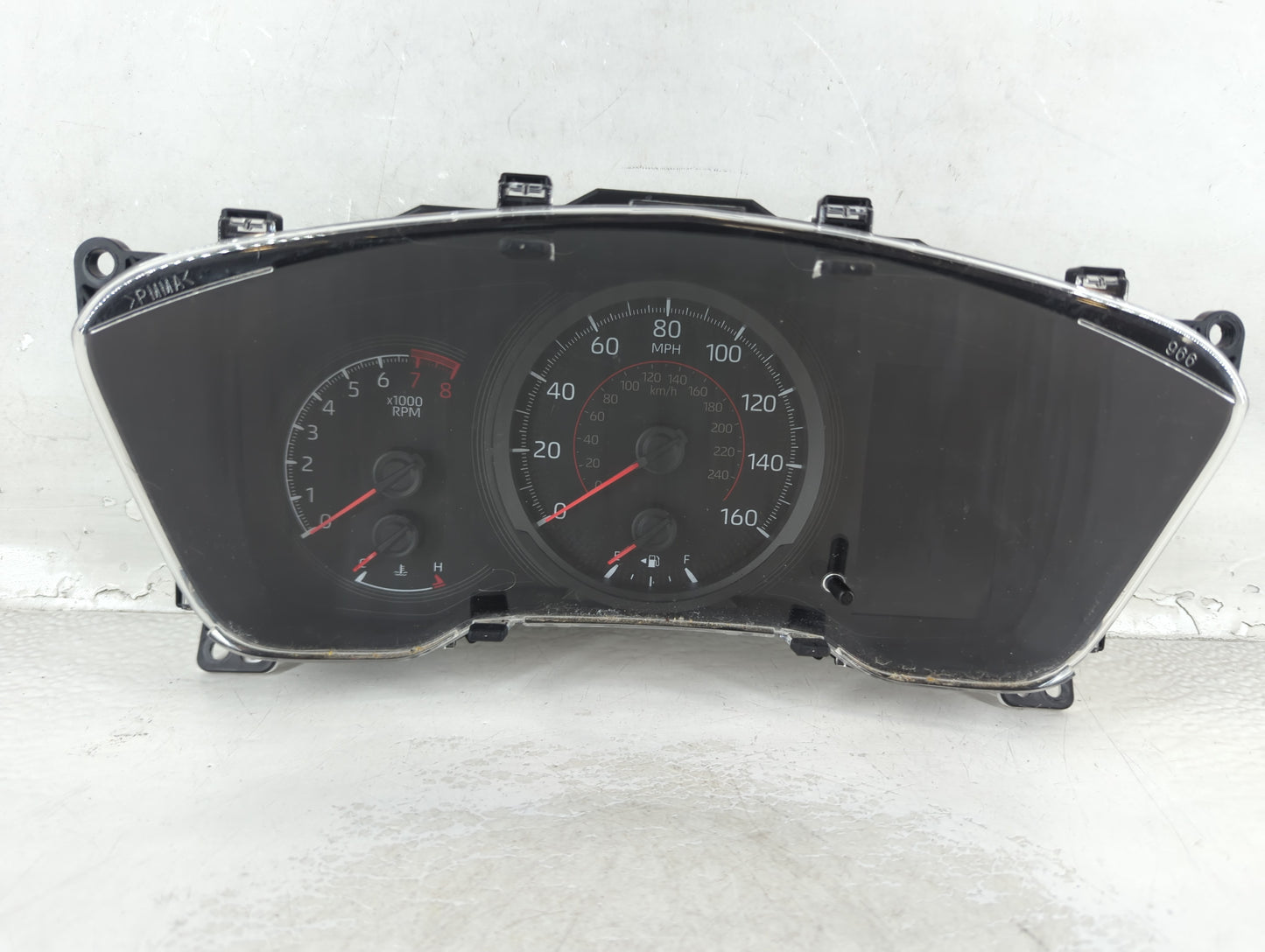2020 Toyota Corolla Instrument Cluster Speedometer Gauges P/N:157590-6733 83800-1AN70 Fits OEM Used Auto Parts - Oemusedauto