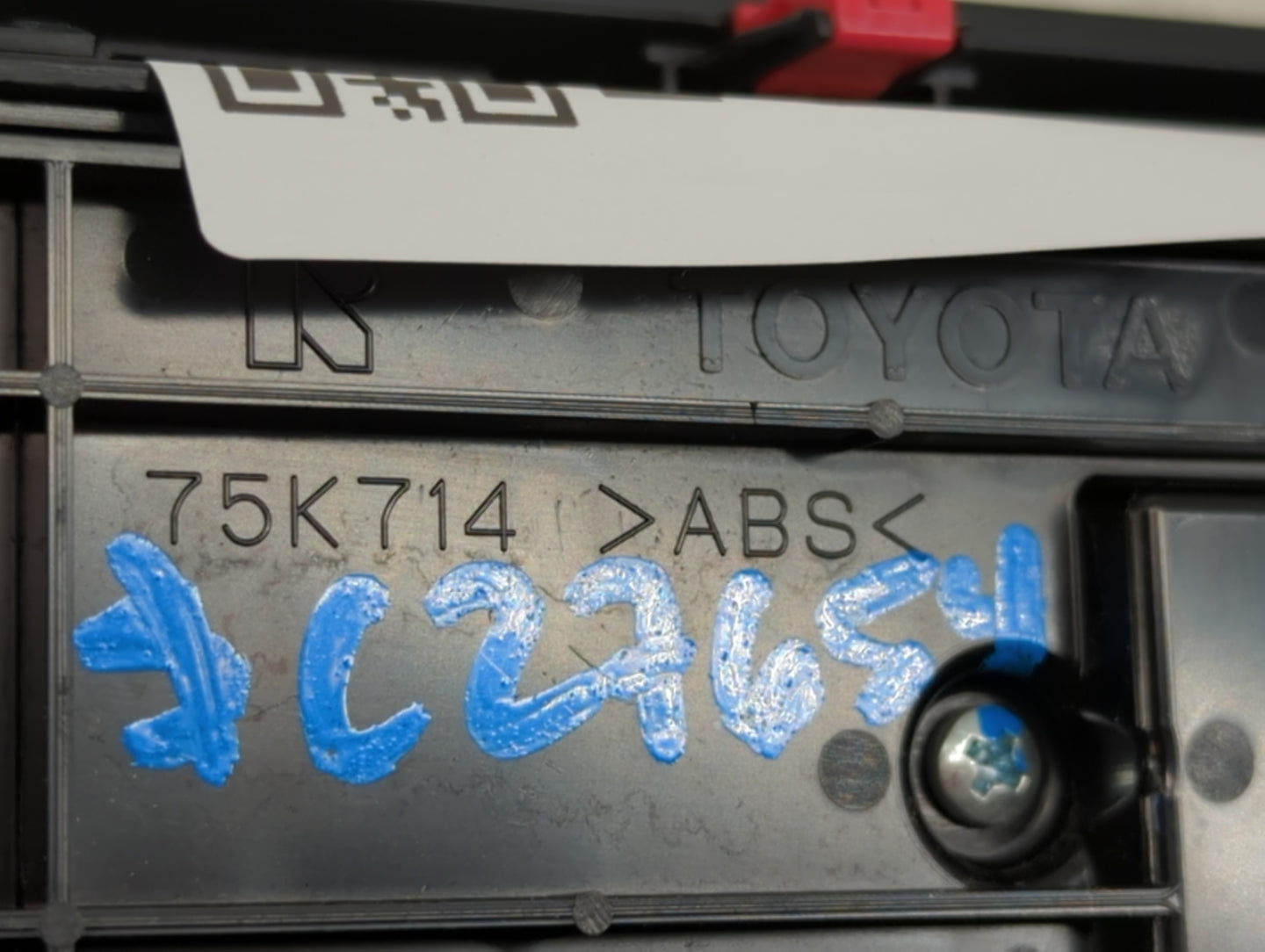 2019-2022 Toyota Corolla Climate Control Module Temperature AC/Heater Replacement P/N:75K714 Fits Fits 2019 2020 2021 2022 O