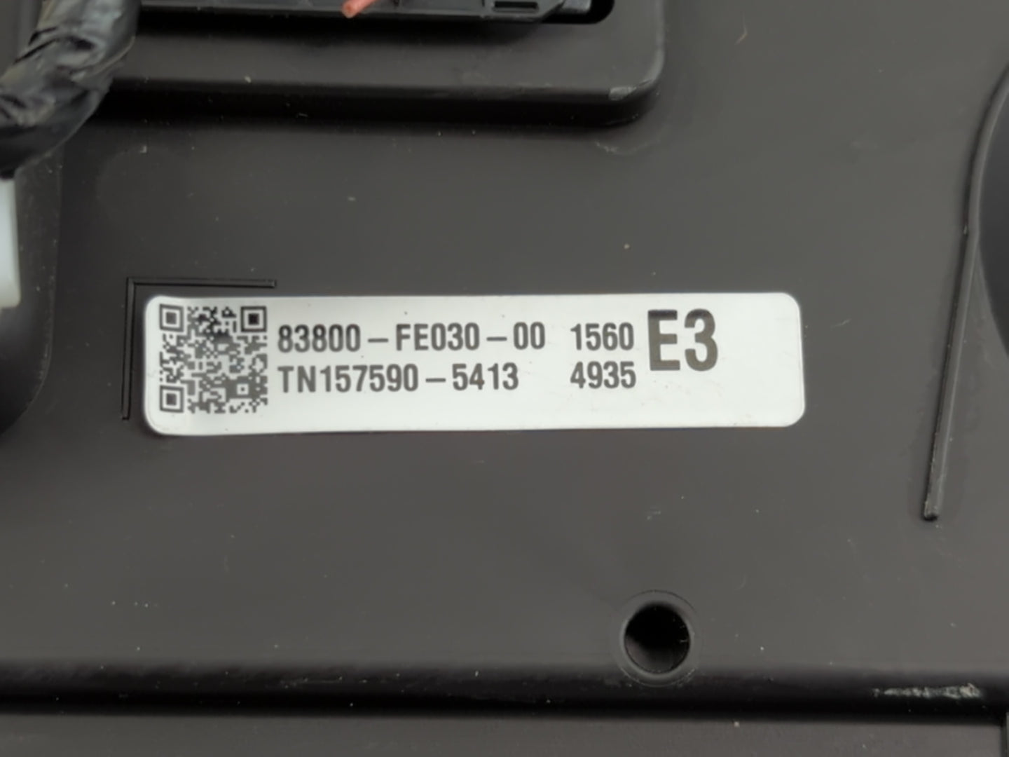 2020 Toyota Corolla Instrument Cluster Speedometer Gauges P/N:83800-FE030-00 83800-FE030 Fits OEM Used Auto Parts - Oemuseda