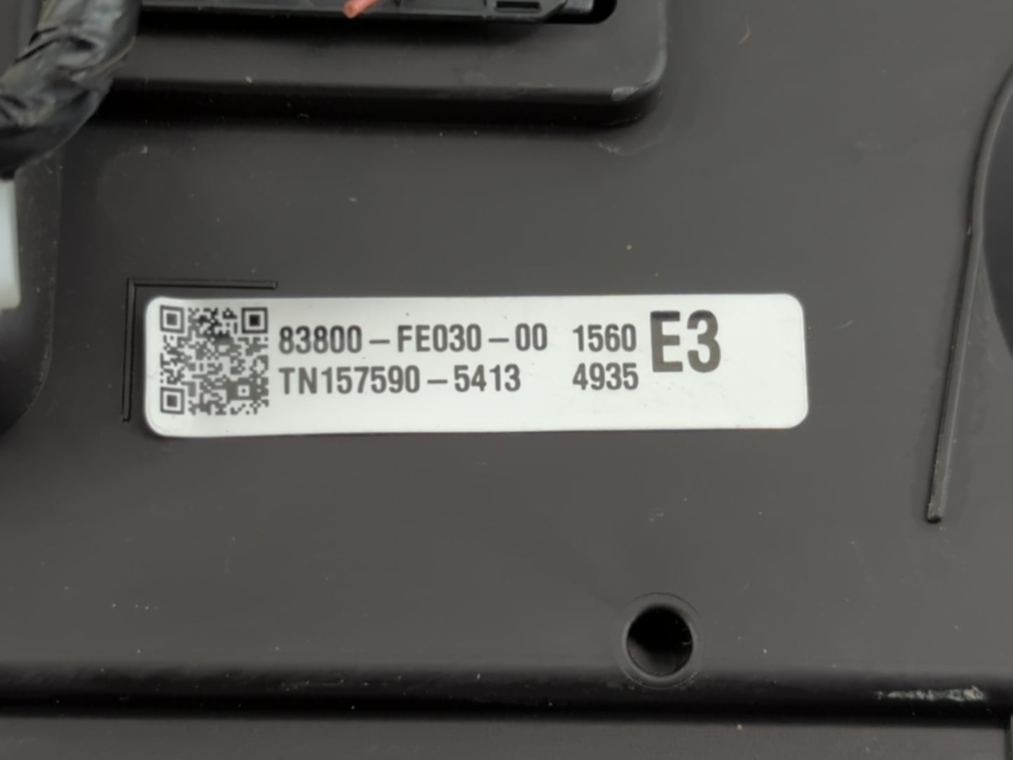 2020 Toyota Corolla Instrument Cluster Speedometer Gauges P/N:83800-FE030-00 83800-FE030 Fits OEM Used Auto Parts - Oemuseda
