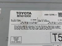 2020 Toyota Corolla Radio AM FM Cd Player Receiver Replacement P/N:86140-02A50 86140-12350 Fits OEM Used Auto Parts - Oemuse