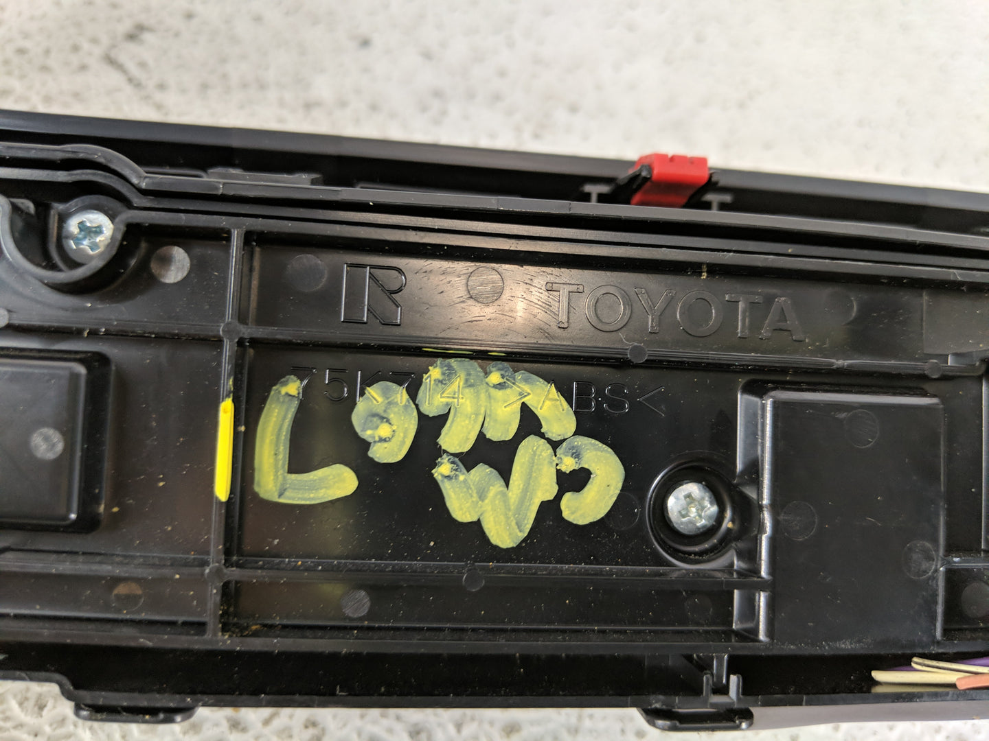 2019-2022 Toyota Corolla Climate Control Module Temperature AC/Heater Replacement P/N:55900-12F30 Fits Fits 2019 2020 2021 2