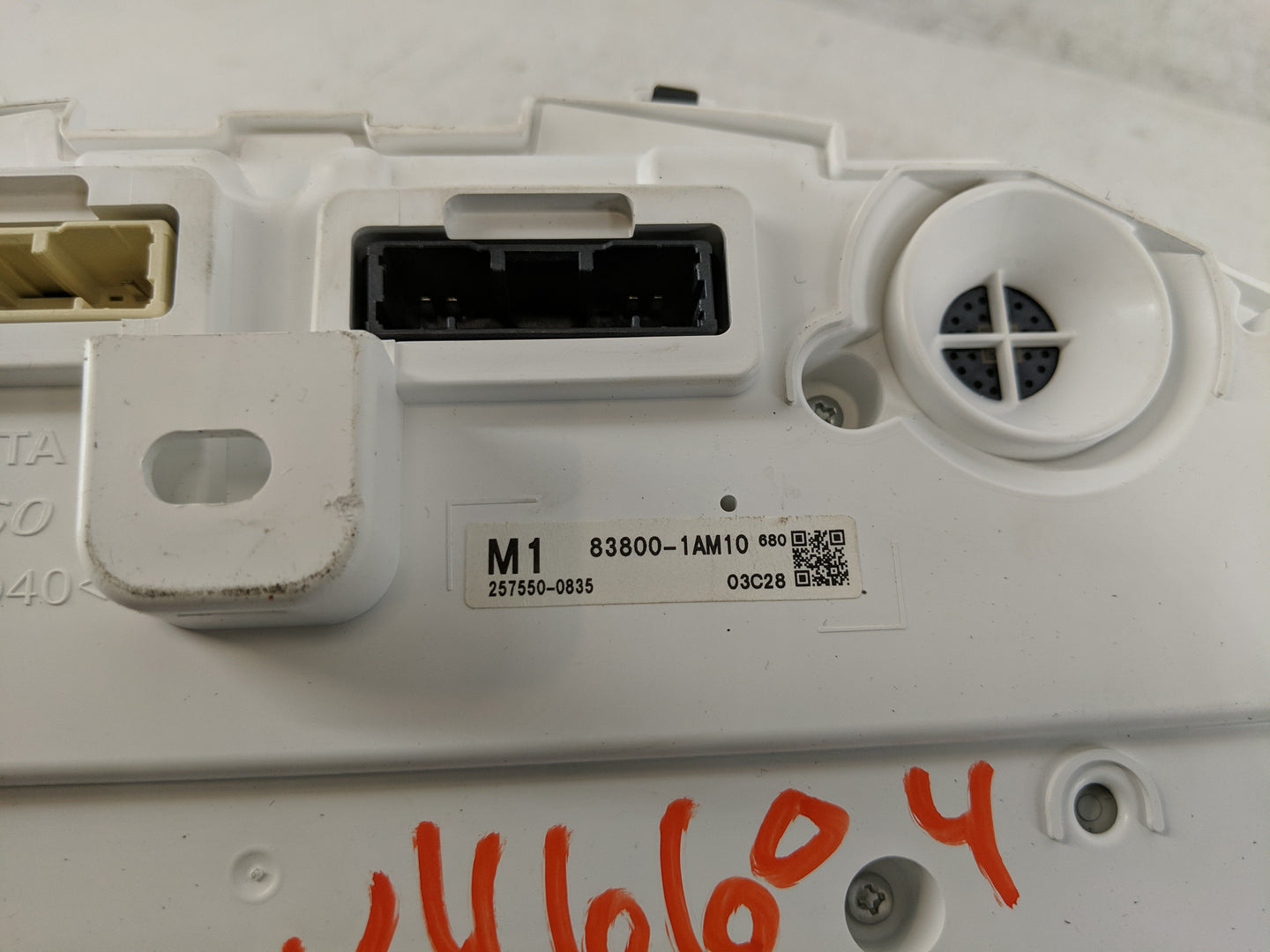 2020 Toyota Corolla Instrument Cluster Speedometer Gauges P/N:83800-1AM10 Fits OEM Used Auto Parts - Oemusedautoparts1.com