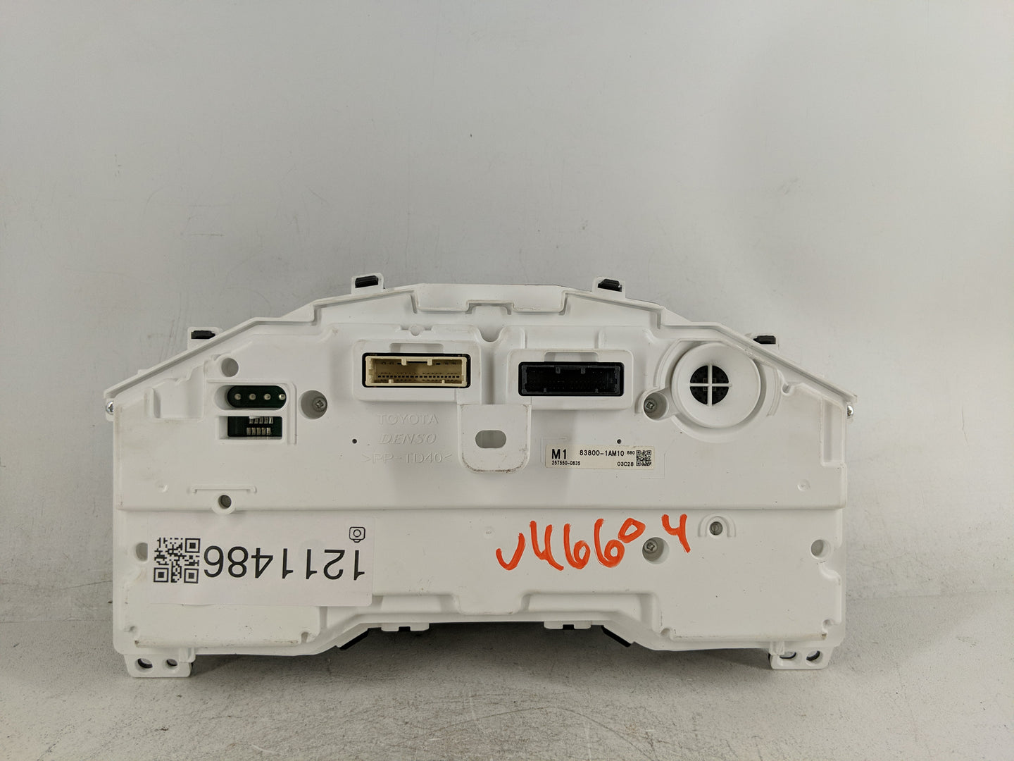 2020 Toyota Corolla Instrument Cluster Speedometer Gauges P/N:83800-1AM10 Fits OEM Used Auto Parts - Oemusedautoparts1.com