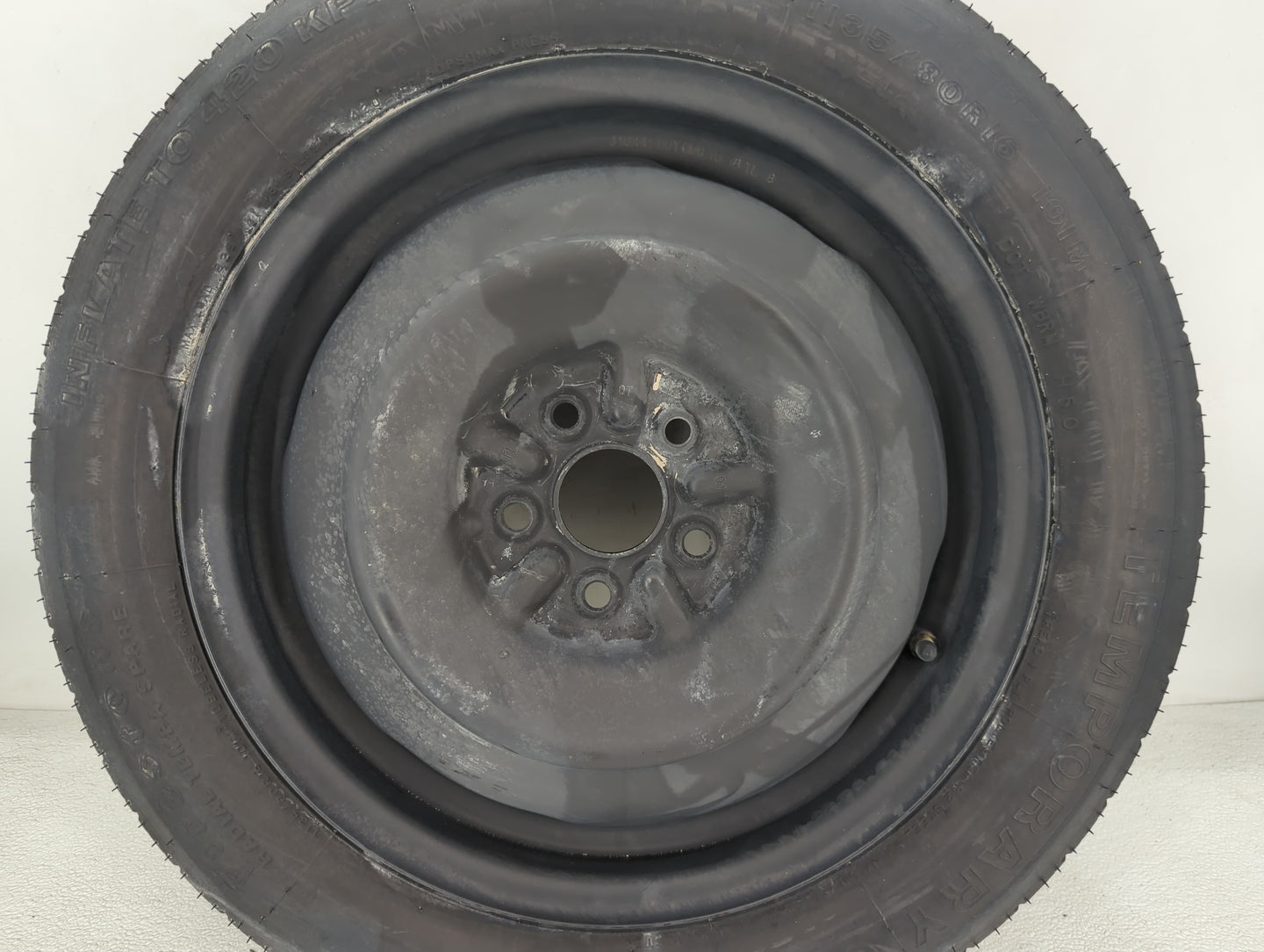 2003-2020 Toyota Corolla Spare Donut Tire Wheel Rim Oem - Oemusedautoparts1.com