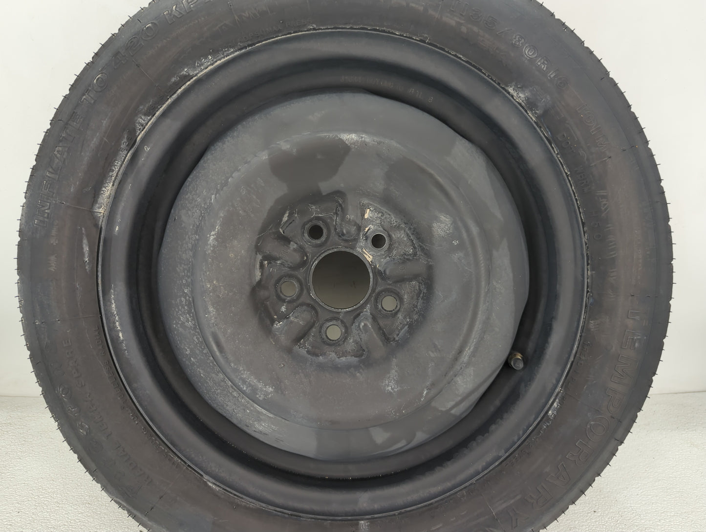 2003-2020 Toyota Corolla Spare Donut Tire Wheel Rim Oem - Oemusedautoparts1.com