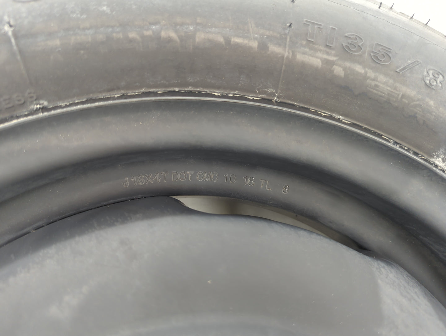 2003-2020 Toyota Corolla Spare Donut Tire Wheel Rim Oem - Oemusedautoparts1.com