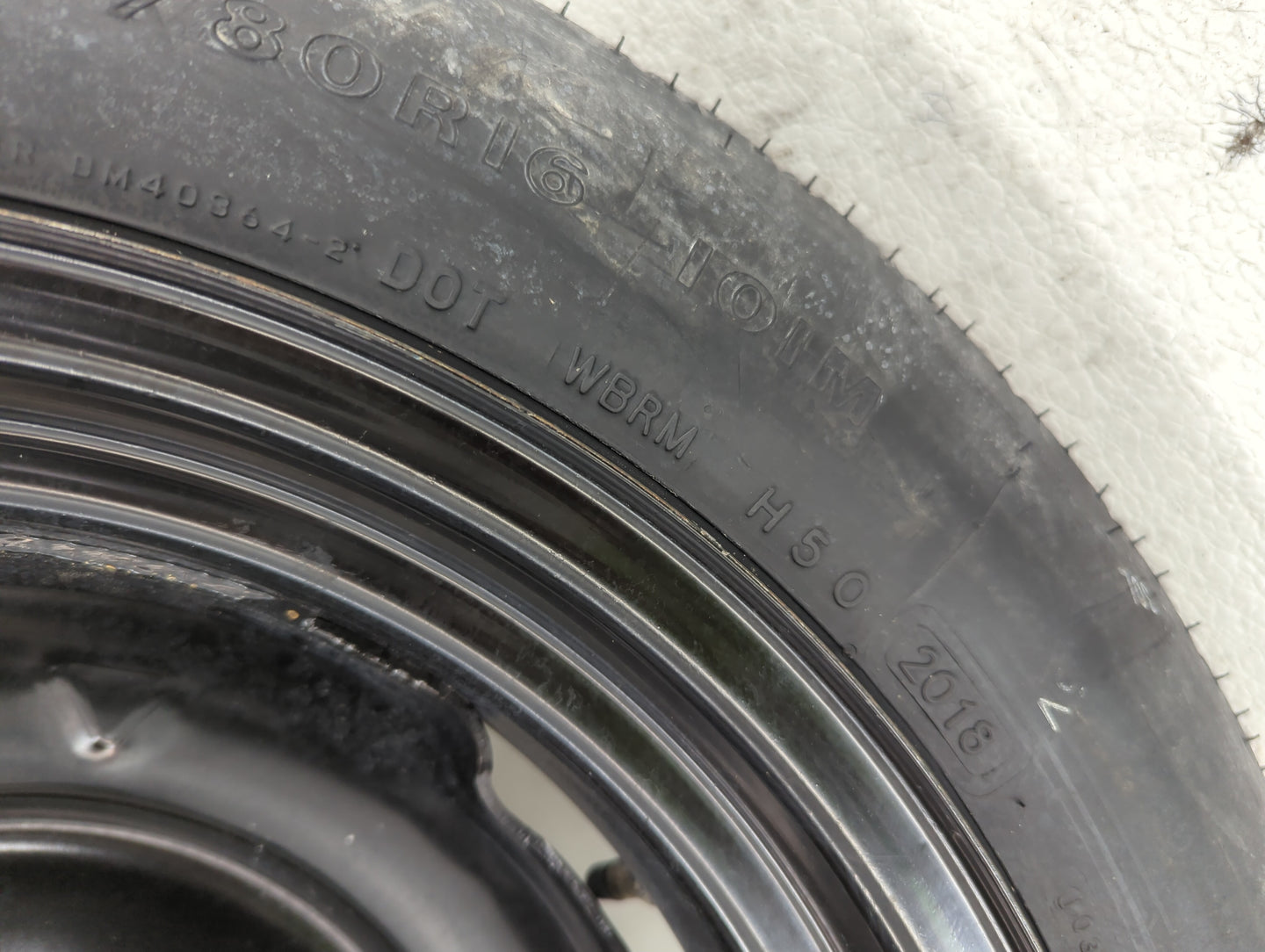 2003-2020 Toyota Corolla Spare Donut Tire Wheel Rim Oem - Oemusedautoparts1.com
