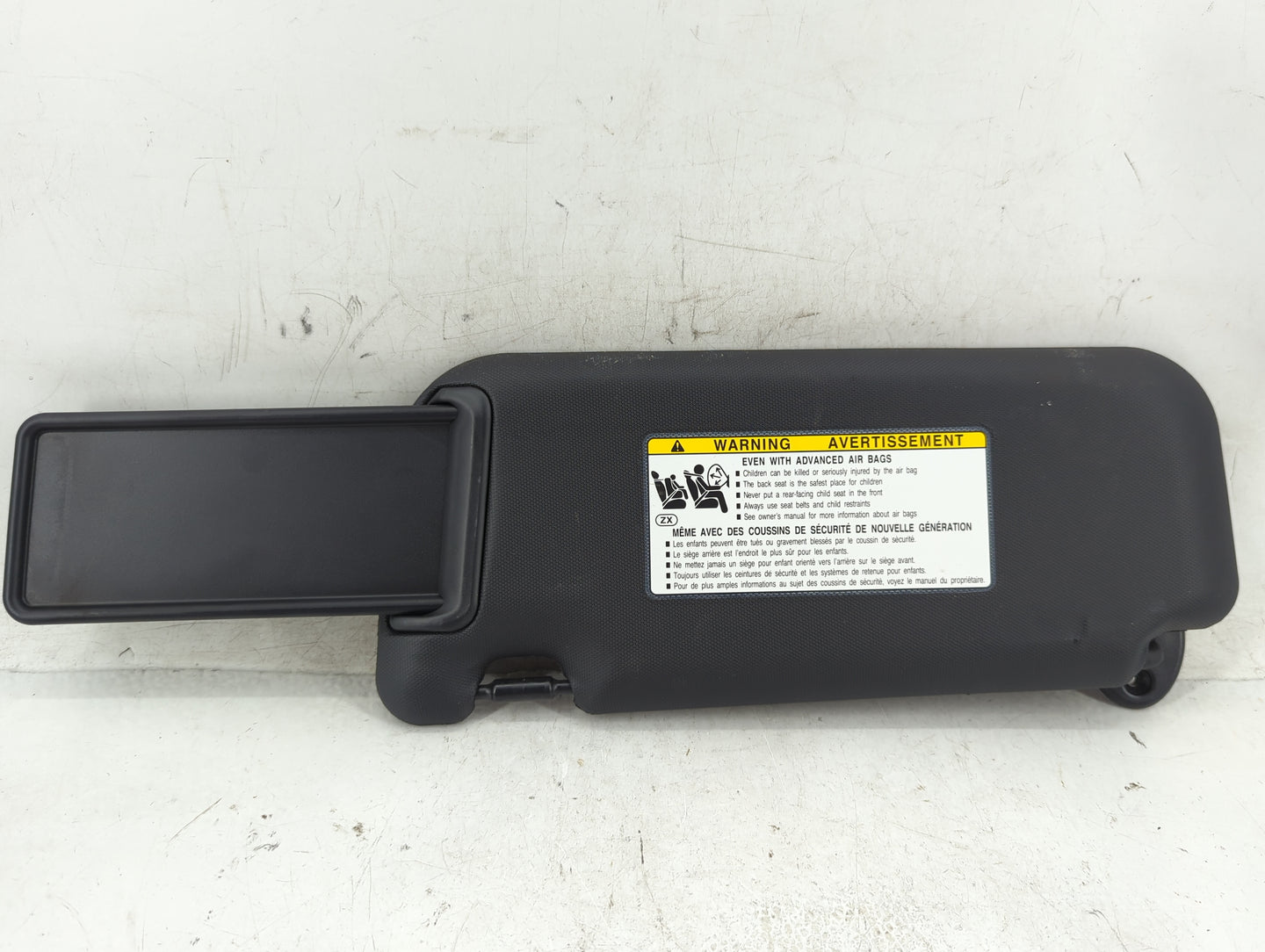 2019-2022 Toyota Corolla Sun Visor Shade Replacement Passenger Right Mirror Fits Fits 2019 2020 2021 2022 OEM Used Auto Part