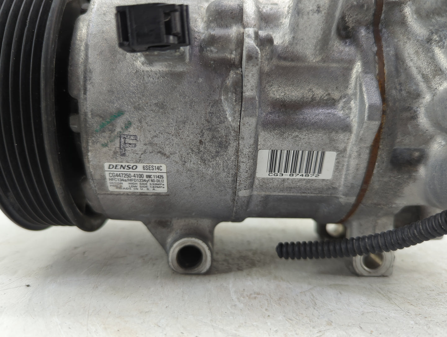 2020-2022 Toyota Corolla Air Conditioning A/c Ac Compressor Oem - Oemusedautoparts1.com