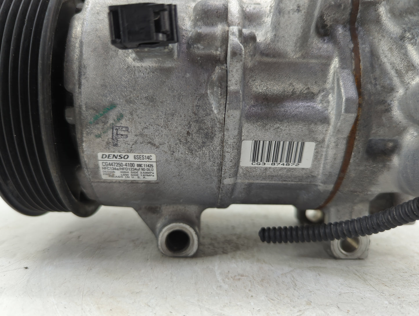 2020-2022 Toyota Corolla Air Conditioning A/c Ac Compressor Oem - Oemusedautoparts1.com