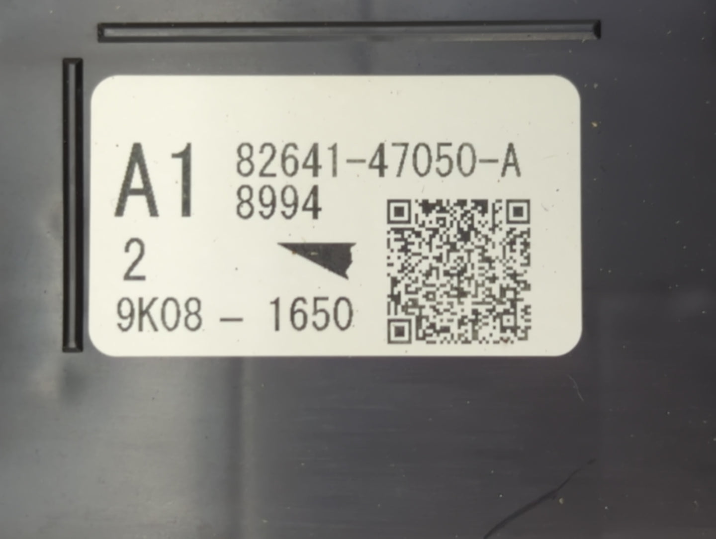 2020-2022 Toyota Corolla Fusebox Fuse Box Panel Relay Module P/N:82641-47050-A Fits Fits 2020 2021 2022 OEM Used Auto Parts 