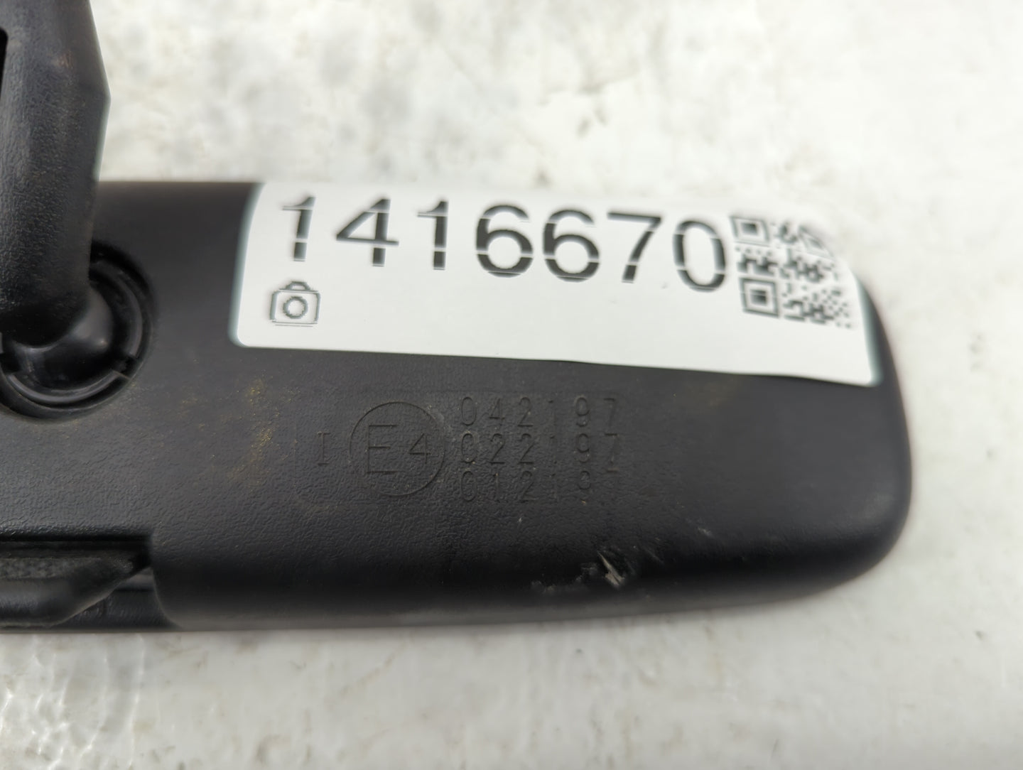 2017-2022 Toyota Corolla Interior Rear View Mirror Replacement OEM P/N:A047171 Fits Fits 2016 2017 2018 2019 2020 2021 2022 