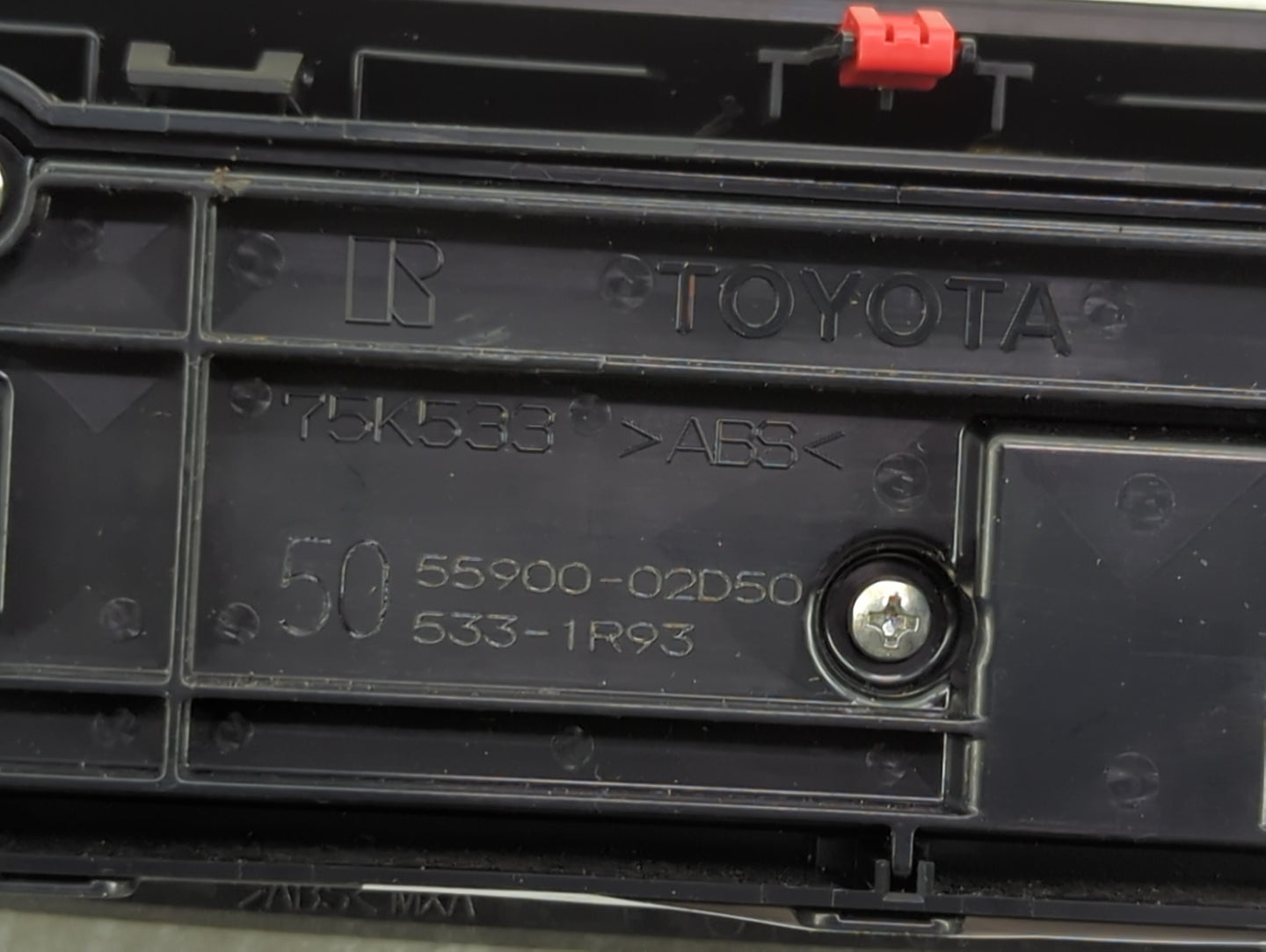 2019-2022 Toyota Corolla Climate Control Module Temperature AC/Heater Replacement P/N:75K533 55900-02D50 Fits OEM Used Auto 