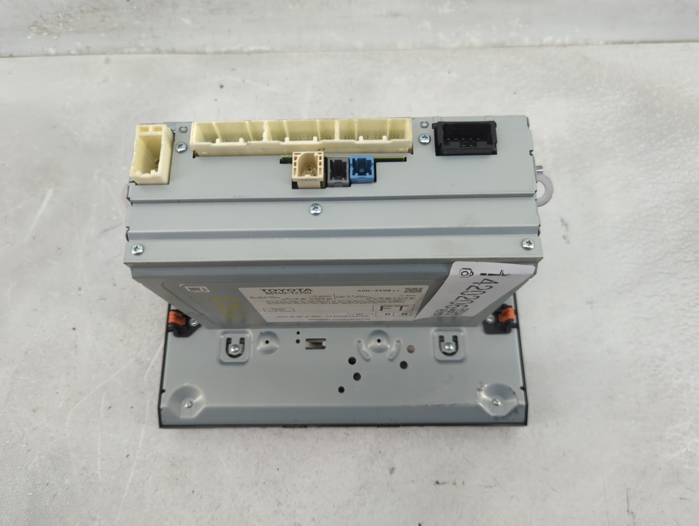 2020 Toyota Corolla Radio AM FM Cd Player Receiver Replacement P/N:86140-12350 Fits OEM Used Auto Parts - Oemusedautoparts1.
