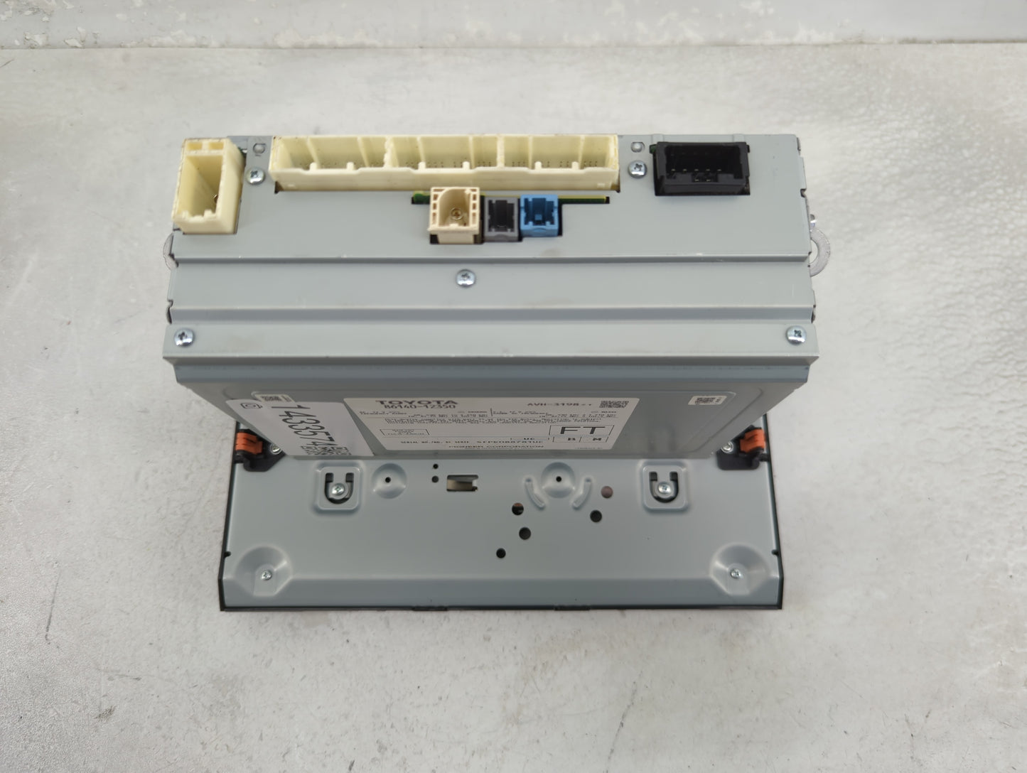 2020 Toyota Corolla Radio AM FM Cd Player Receiver Replacement P/N:86140-1235 Fits OEM Used Auto Parts - Oemusedautoparts1.c