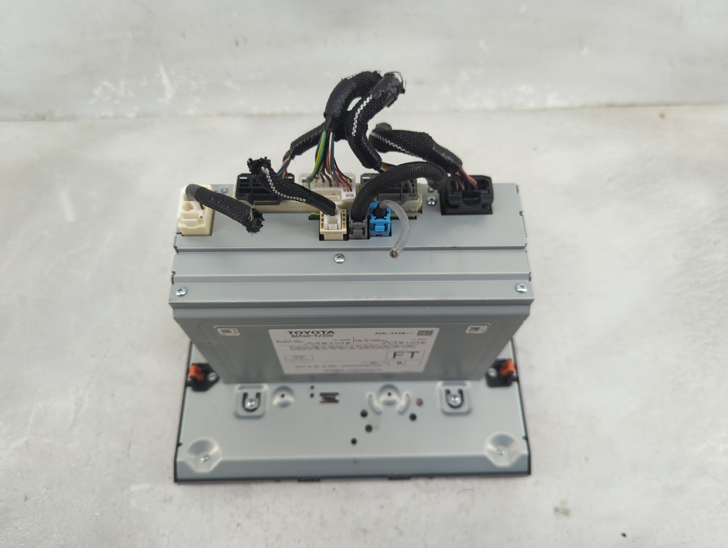 2020 Toyota Corolla Radio AM FM Cd Player Receiver Replacement P/N:86140-12350 Fits OEM Used Auto Parts - Oemusedautoparts1.