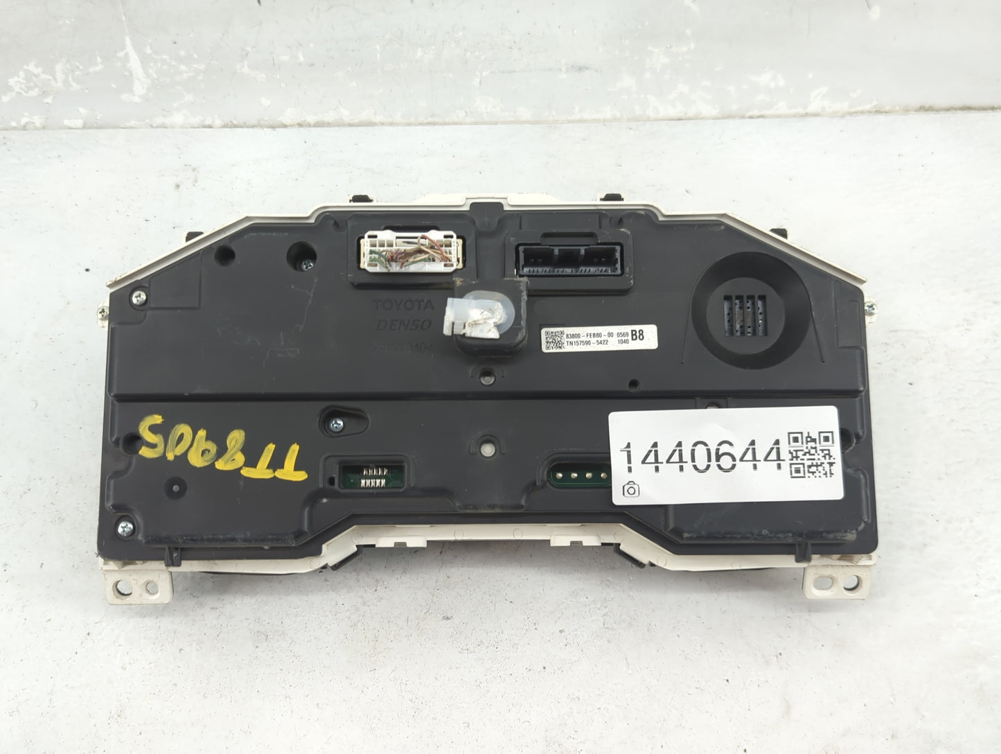 2020 Toyota Corolla Instrument Cluster Speedometer Gauges P/N:83800-FEB80-00 TN157590-5422 Fits OEM Used Auto Parts - Oemuse