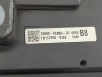 2020 Toyota Corolla Instrument Cluster Speedometer Gauges P/N:83800-FEB80-00 TN157590-5422 Fits OEM Used Auto Parts - Oemuse