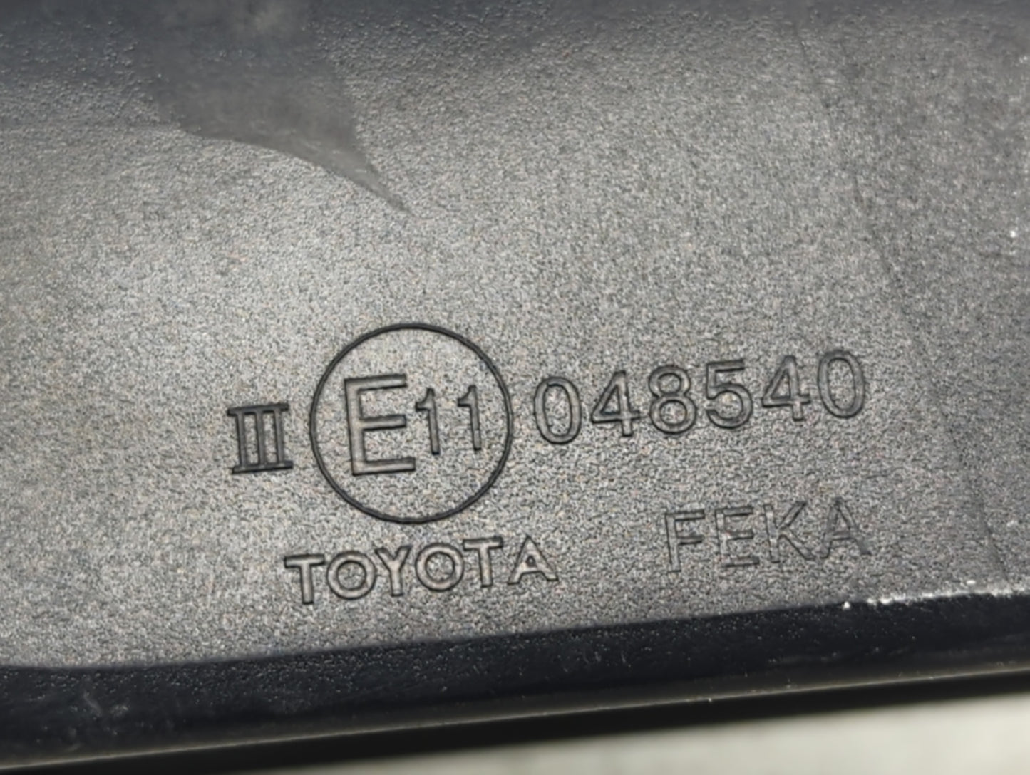 2020 Toyota Corolla Driver Side View Mirror - Left Door Mirror OEM Used - Oemusedautoparts1.com